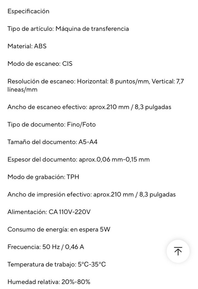 Máquina de transferencia de tatuajes, impresora.