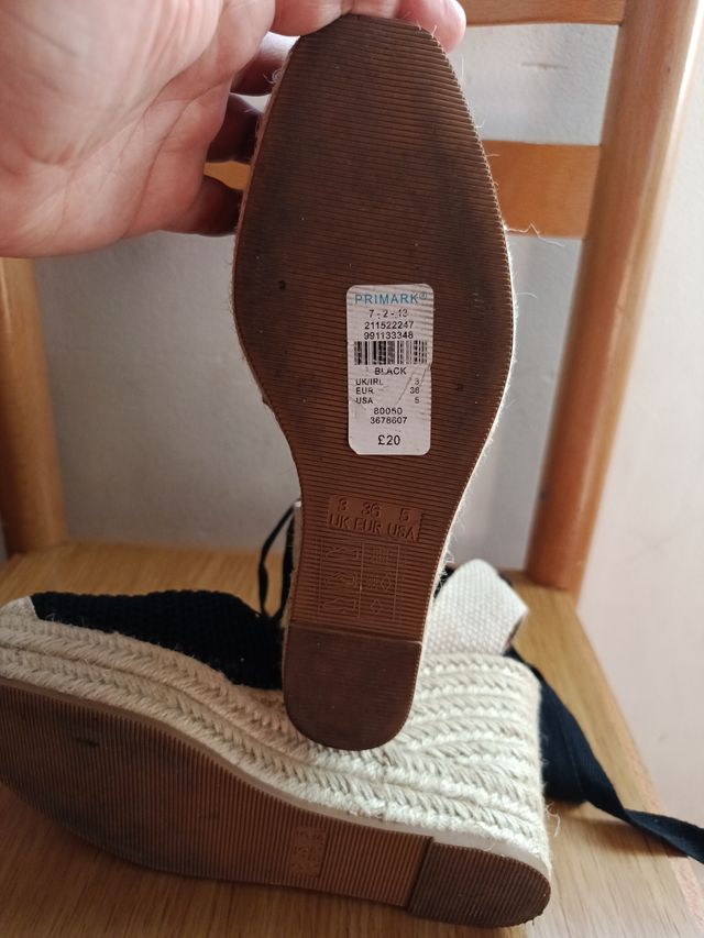 Alpargatas Primark Talla 36