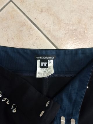 Versace Couture Jeans Gamba Larga Tg 44