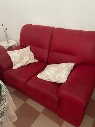 Sofás rojo