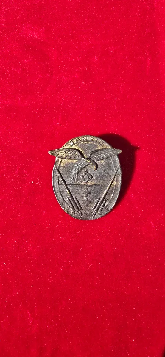 Pin Antiguo Segunda Guerra Mundial Danzig
