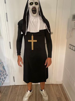 Disfraz Monja Terror Halloween Talla Única
