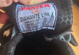 Zapato de seguridad Panter Negro