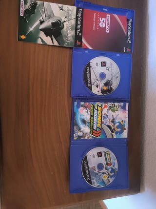 Pack PS2 Ace Combat y Sonic Riders