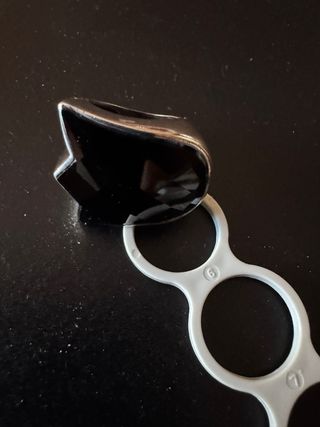 Anillo Tous Negro Gato