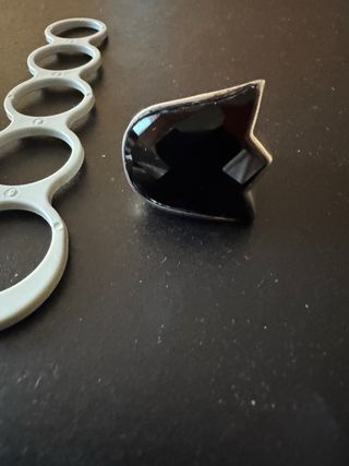 Anillo Tous Negro Gato