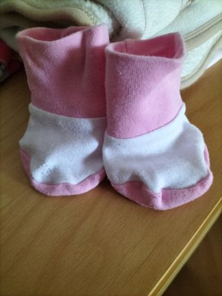 Calzini e bavetta bimba Minnie