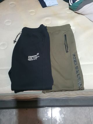 Lote de pantalones vaqueros y de chándal