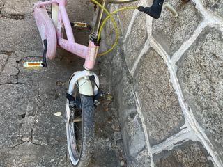 Bicicleta infantil B-Twin rosa