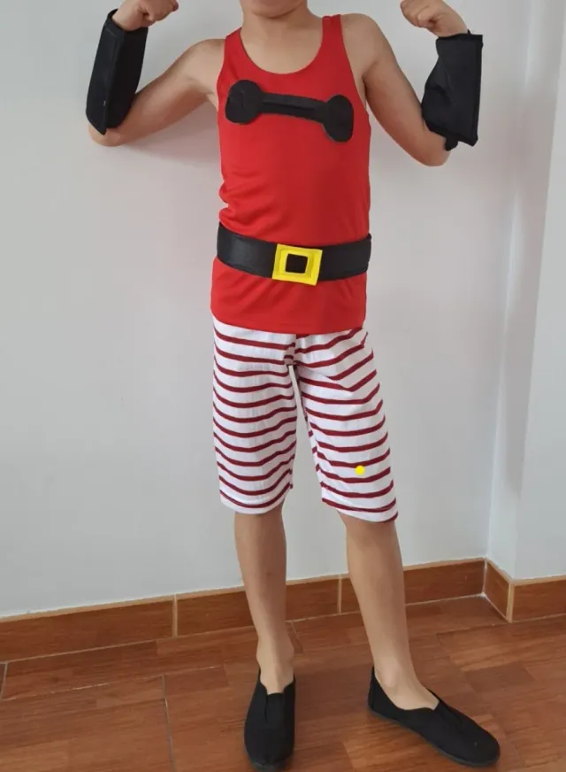 Disfraz forzudo niño 3-5 años