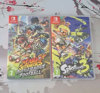 Mario Strikers + Splatoon 3 para nintendo switch