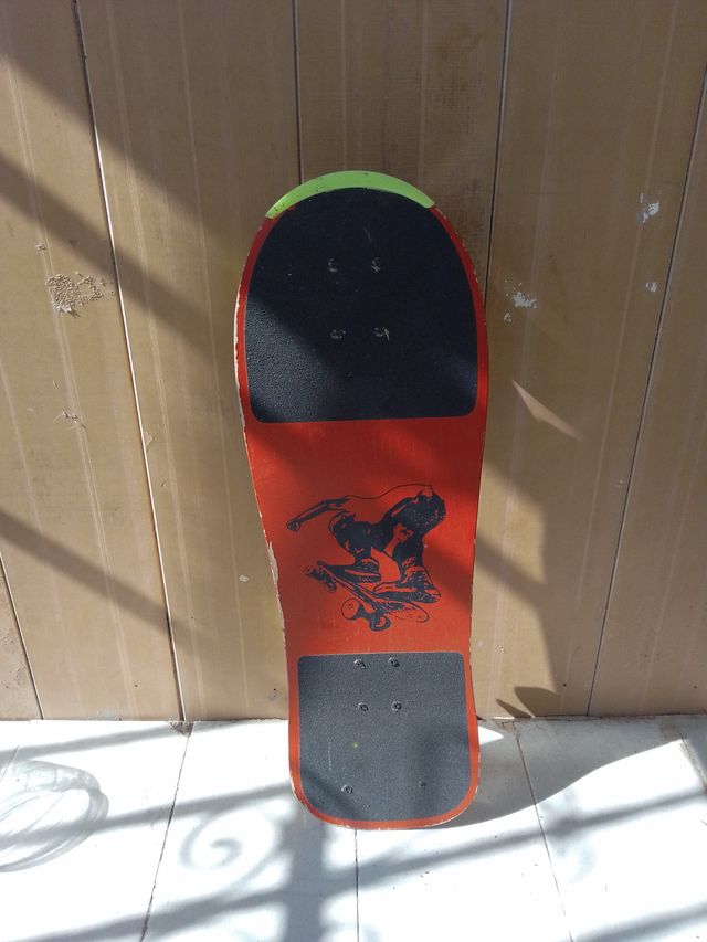 monopatín con funda