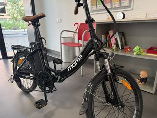 Bicicleta de pedaleo asistido  plegable Moma 20