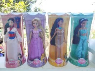 4 Muñecas Disney Store Princesas (2013-2016)