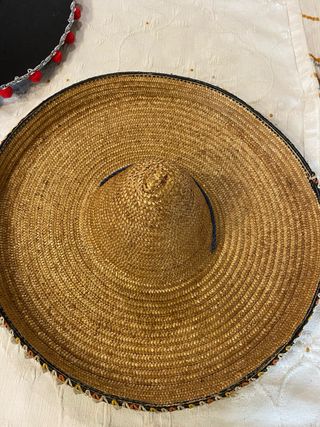 Lote 3 sombreros mexicanos