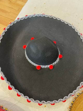 Lote 3 sombreros mexicanos