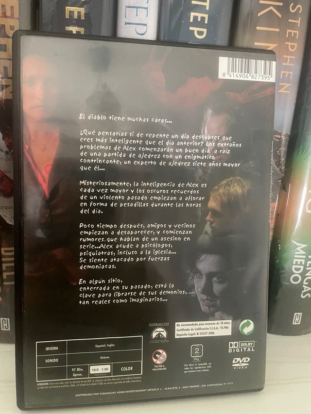 DVD Headspace (El Rostro del Mal) Terror