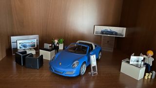 Playmobil Porsche Azul