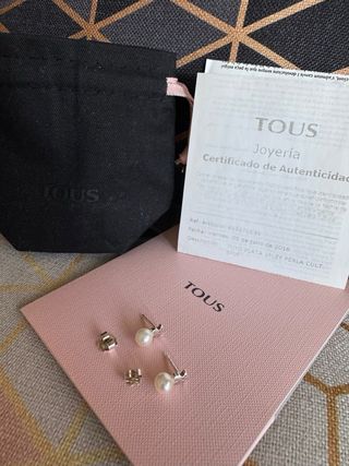 Pendientes TOUS de plata y perla Sweet Dolls