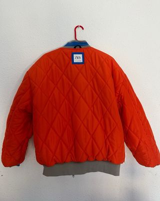 Chaqueta bomber azul SINCE 1975