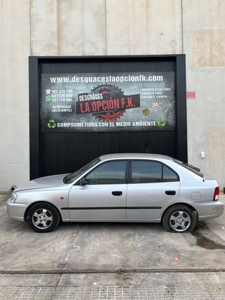 Despiece de Hyundai accent 1.3 Inyección 
Año 2003