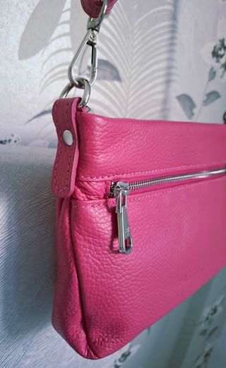Bolso FARRUTX piel auténtica rosa, A ESTRENAR.