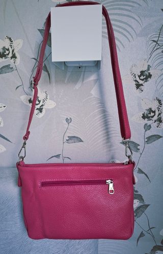 Bolso FARRUTX piel auténtica rosa, A ESTRENAR.