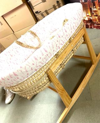 Mini Cuna Moisés con Soporte Balancín