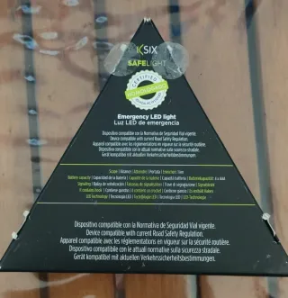 Baliza LED de emergencia KSIX ,sin geolocalización