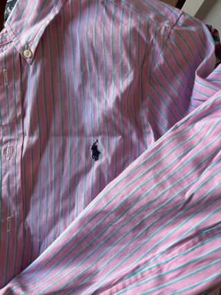 Camisa rayas Polo Ralph Lauren Talla 16 niñ@