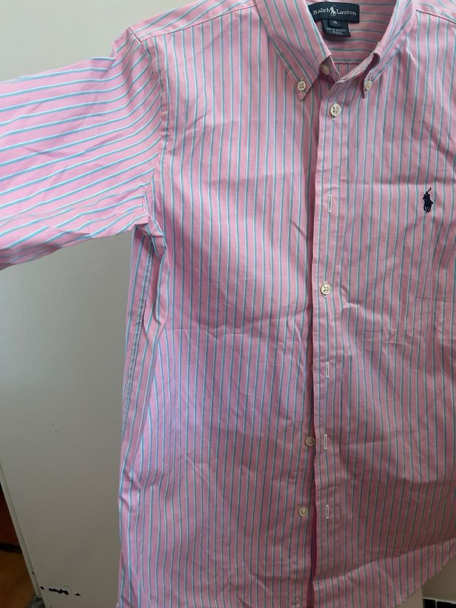 Camisa rayas Polo Ralph Lauren Talla 16 niñ@