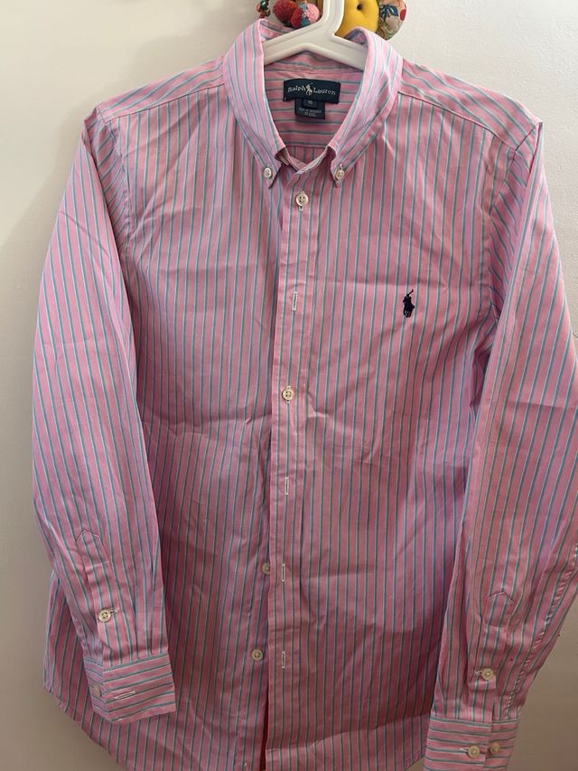 Camisa rayas Polo Ralph Lauren Talla 16 niñ@
