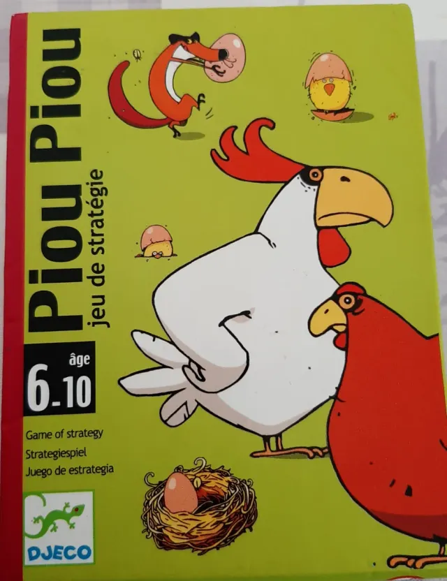 Juego de mesa Piou Piou Djeco 6-10 años
