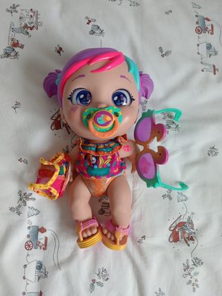 Muñeca Bebé Llorón con accesorios