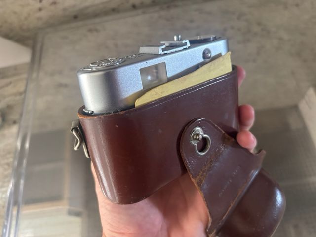 Cámara Voigtländer Plata y Marrón