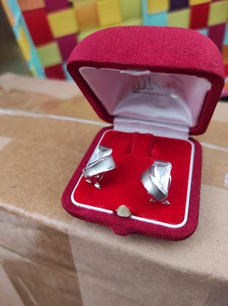 Pendientes Oro Blanco