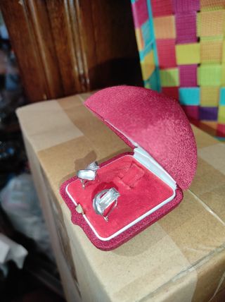 Pendientes Oro Blanco