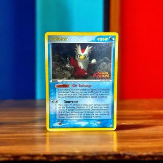 Pokémon TCG Team Rocket Returns Delibird Stamped