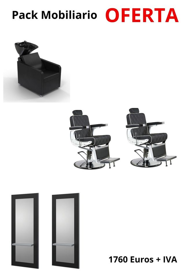Pack Mobiliario Peluquería OFERTA