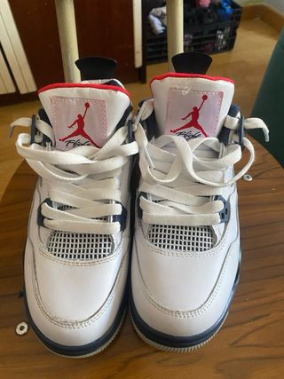 Jordan 4 Retro (GS) White Oreo