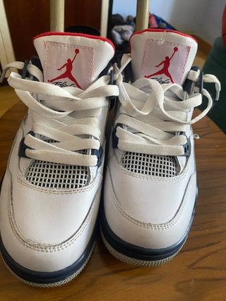 Jordan 4 Retro (GS) White Oreo