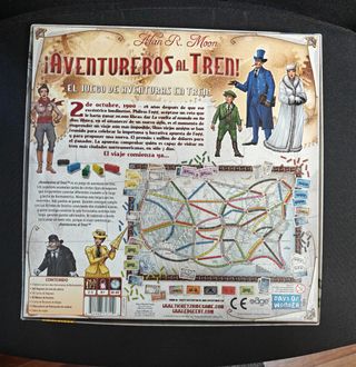 Aventureros al Tren! Juego de Mesa