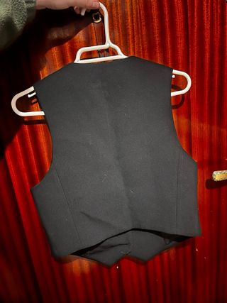 Chaleco Zara Mujer Negro Talla XS
