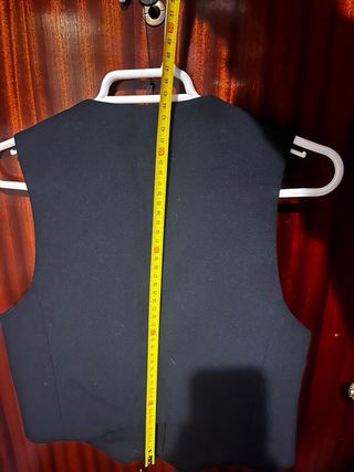 Chaleco Zara Mujer Negro Talla XS