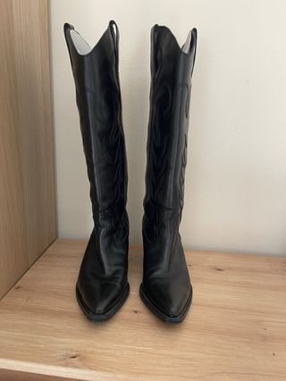 Botas cowboy negras 