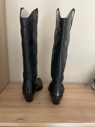 Botas cowboy negras 