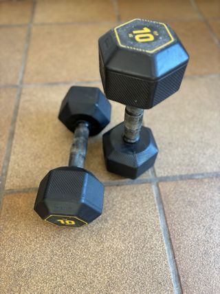 Pareja Mancuernas Hexagonales 2x10 kg