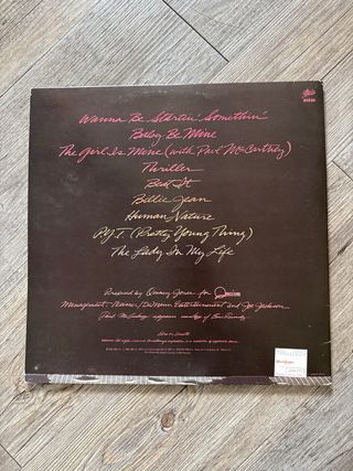Vinilo Michael Jackson Thriller