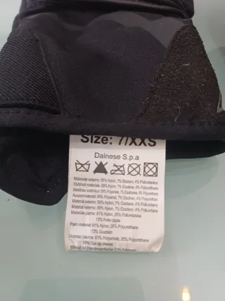 Guantes de moto negros