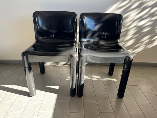 2 sedie Kartell 4875 Designer Carlo Bartoli